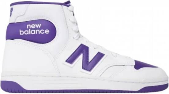 New Balance BB 480 SCE Sneakers Wit Prism Paars Blue Heren