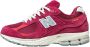 New Balance 2002R Suede Pack Red Wine Sneakers Rood Heren - Thumbnail 1