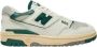 New Balance 550 | sea salt marsh green Wit Leer Lage sneakers Unisex - Thumbnail 1