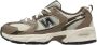 New Balance Retro Dad Shoes Brown Tan Sneakers - Thumbnail 1