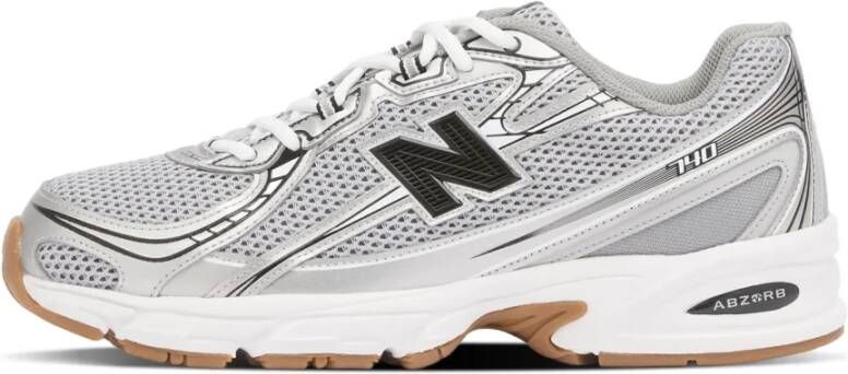 New Balance Retro-geïnspireerde Grijze Sneakers
