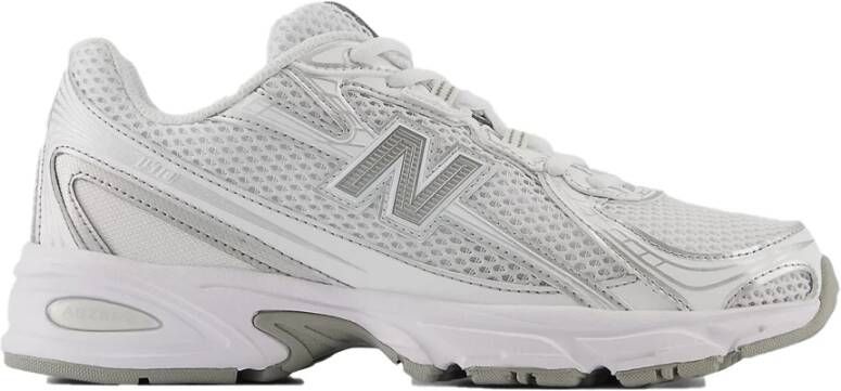 New Balance 740 sneaker van mesh met metallic finish