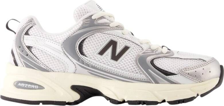 New Balance 530 Sneakers Zilver Synthetisch Textil