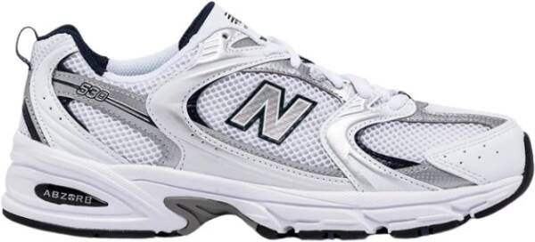 New Balance Retro Running Sneakers White Heren