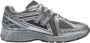 New Balance Grijze Sneakers Logo Stof Suède Rubber Gray Heren - Thumbnail 13