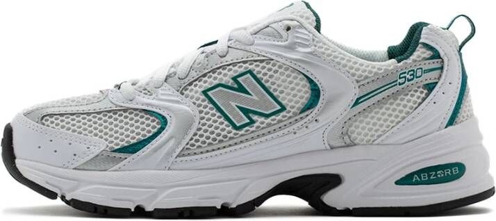 New Balance Retro Style Sneakers met Abzorb Systeem White Unisex - Foto 4