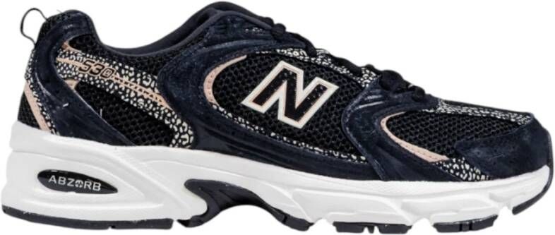 New Balance 530 Sneakers Zwart Synthetisch Textil