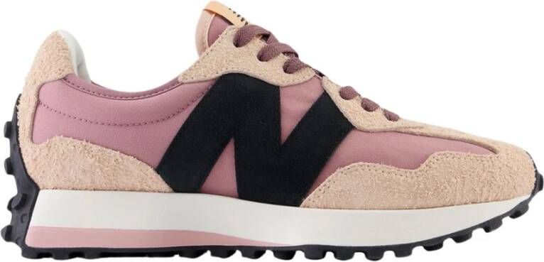 New Balance Rosewood Cream Roze en Zwart Dames Sneakers Pink Dames