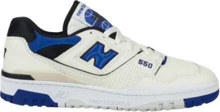 New Balance 550 Sneakers MaxiHeren Ondersteuning Gladde Afwerking Blue Heren