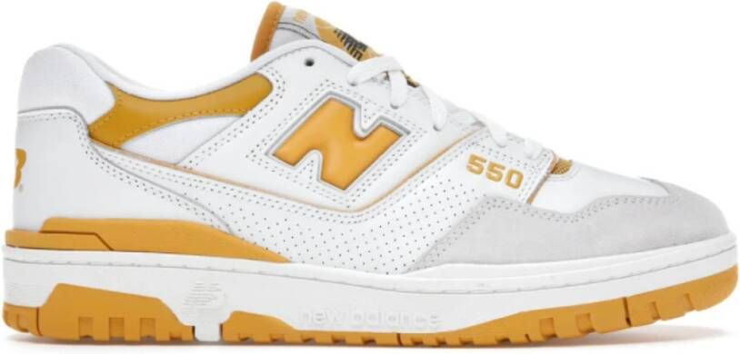 New Balance Sea Salt Varsity Gold Sneakers Wit Heren