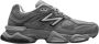 New Balance 9060 Heren Schoenen Grijs Maat: 40.5 Mesh Synthetisch Foot Locker - Thumbnail 7