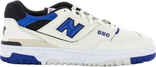 New Balance 550 Sneakers MaxiHeren Ondersteuning Gladde Afwerking Blue Heren