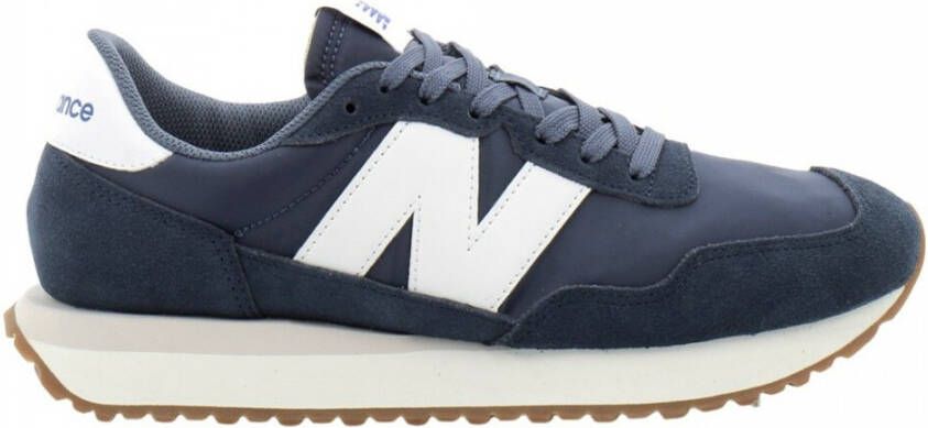 New Balance Ms237Gb Sneakers van Suede en Nylon Blue Heren