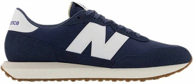 New Balance Ms237Gb Sneakers van Suede en Nylon Blue Heren