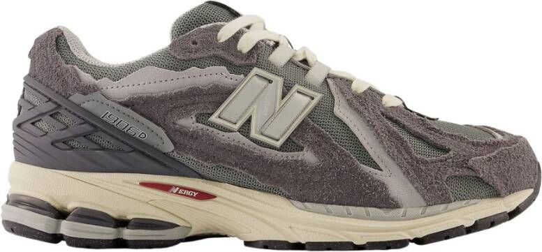 New Balance Groene Leren Sneakers van Premium Kwaliteit Groen Heren