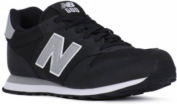 New Balance Classics 500 GM500KSW Heren Sneakers Sport Casual Schoenen Zwart - Foto 4
