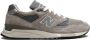 New Balance Grijze Sneakers met Veters en Patch Logo Multicolor Heren - Thumbnail 17