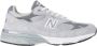 New Balance Made in USA 993 Core Sneaers Grijs Heren - Thumbnail 6