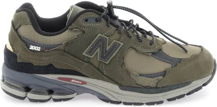 New Balance Moderne herinterpretatie van hardloopschoenen uit de jaren 2000 Green Heren - Foto 4
