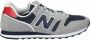 New Balance 373 sneakers grijs donkerblauw rood - Thumbnail 9