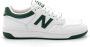 New Balance Groene platte sneakers geïnspireerd op basketbalmodellen Wit - Thumbnail 13