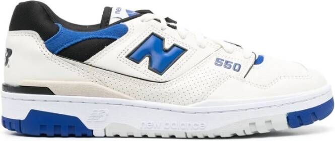 New Balance 550 Sneakers MaxiHeren Ondersteuning Gladde Afwerking Blue Heren