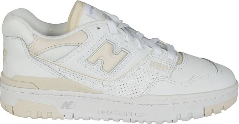 New Balance Veelzijdige Leren Sneakers voor White