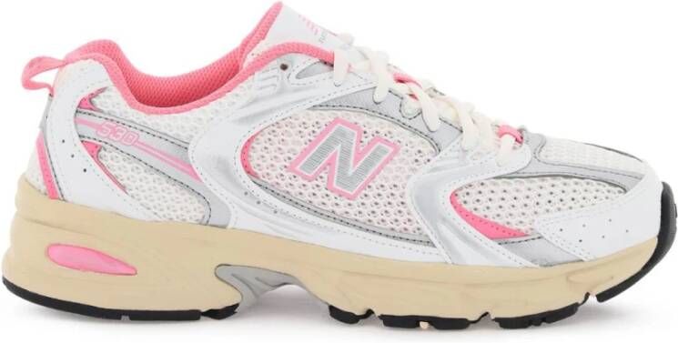 New Balance Witte Vetersneakers Mesh Abzorb Multicolor