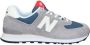 New Balance 574 Heren Grijs Wit Blauw Sneakers Gray Heren - Thumbnail 1