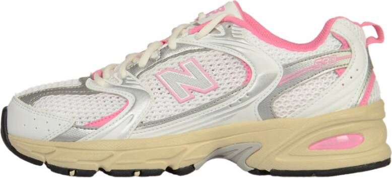 New Balance Witte Vetersneakers Mesh Abzorb Multicolor