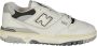 New Balance Witte Sneakers Stijlvol Ronde Neus Vetersluiting White Heren - Thumbnail 43