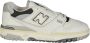 New Balance Witte Sneakers 550 met Contrast Inzetstukken White Heren - Thumbnail 20