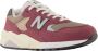 New Balance Gewassen Bourgondische Sneakers Logo Rubberen Zool Multicolor Heren - Thumbnail 1