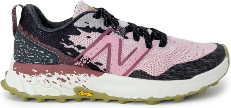 New Balance Lichtgewicht ademende platte schoenen met Vibram zool Pink Dames