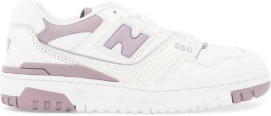 New Balance Sneakers van glad leer met contrasterende inzetstukken White Heren