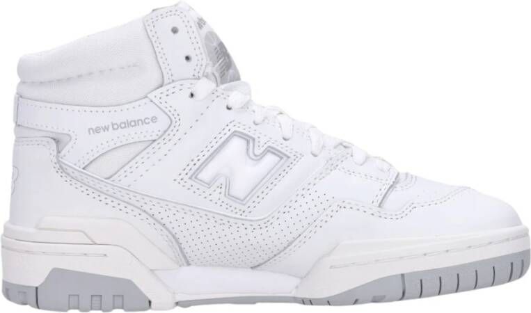 New Balance Witte Sneakers met Stoffen Voering en Rubberen Zool White - Foto 7