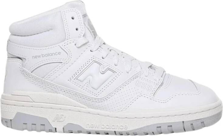 New Balance Witte Sneakers met Stoffen Voering en Rubberen Zool White - Foto 7