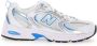 New Balance Retro Sneakers Wit Hemelsblauw - Thumbnail 2