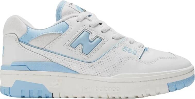 New Balance Blauwe 550 Sneakers voor Vrouwen Wit Dames