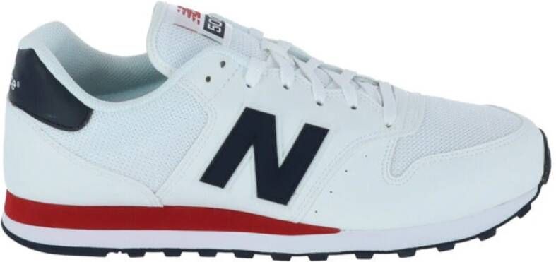 New Balance 500 Wit Blauw Rood White Heren - Foto 3
