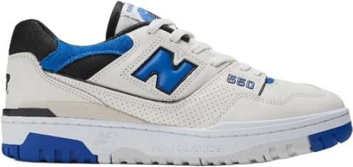 New Balance 550 Sneakers MaxiHeren Ondersteuning Gladde Afwerking Blue Heren