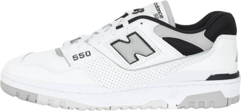 New Balance 550 Basketball Schoenen white grey black maat: 42 beschikbare maaten:42