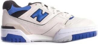 New Balance 550 Sneakers MaxiHeren Ondersteuning Gladde Afwerking Blue Heren