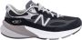 New Balance 990v6 Sneaker Premium Suede en Mesh Black - Thumbnail 1