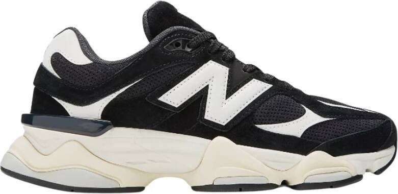 New Balance Zwarte casual sneakers voor heren en dames 9060 Zwart Heren
