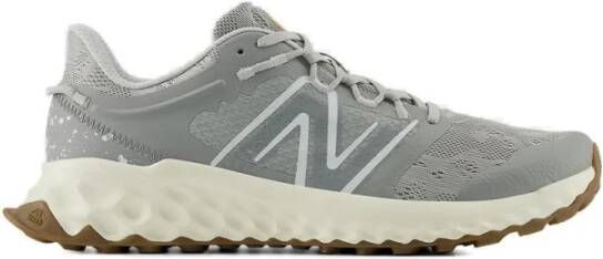 New Balance Sportieve Grijze Veterschoenen van Rubber