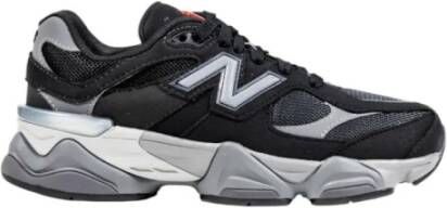 New Balance 9060 Unisex Schoenen Zwart Maat: 36 Leer Foot Locker