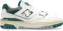 New Balance Blauwe Sneakers 550 Kenmerken Wit Groen Grijs Blue Heren - Thumbnail 4