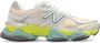 New Balance Platte Leren Sneakers met Dubbele Dichtheid Tussenzool Multicolor Dames - Thumbnail 1
