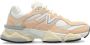 New Balance Perzikroze Sneakers Paneelontwerp Pink - Thumbnail 15